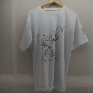 Marri Kontti Shirt Mens White Graphic Print Snowboarding 360 900 Casual Wear L
